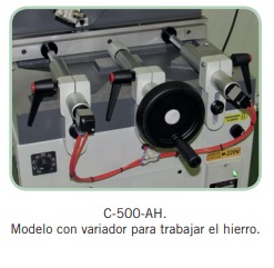 Copiadora para hierro y aluminio C 500AH con variador de velocidad